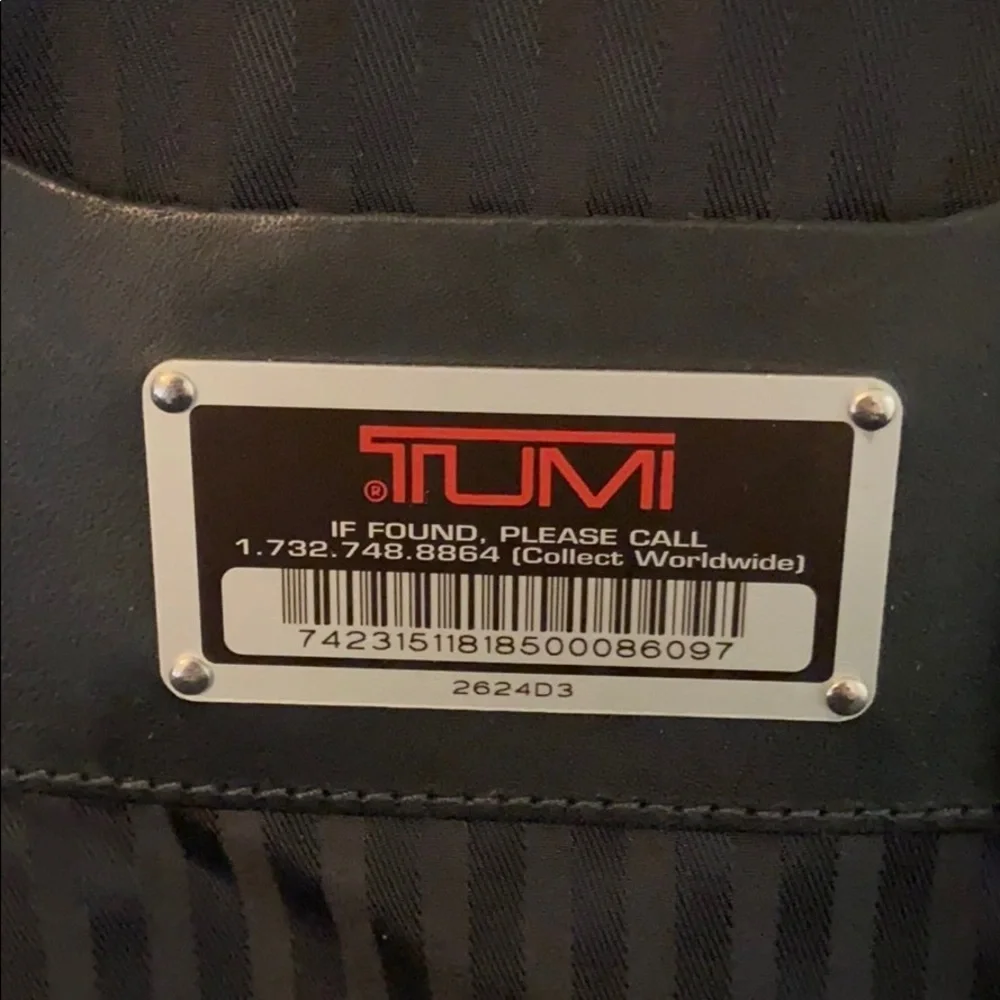 Tumi | Expandable‎ Organizer Laptop Briefcase Black 2624D3